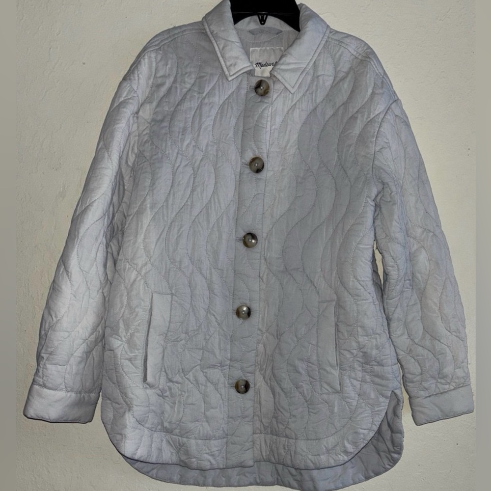 Madewell Quilted Belrose Shirt-Jacket